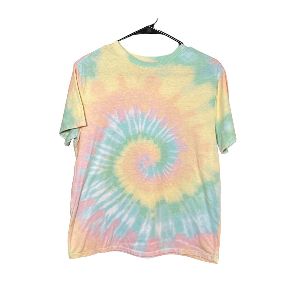 Tye Dyed T-Shirt Pastel Colors Women’s Small